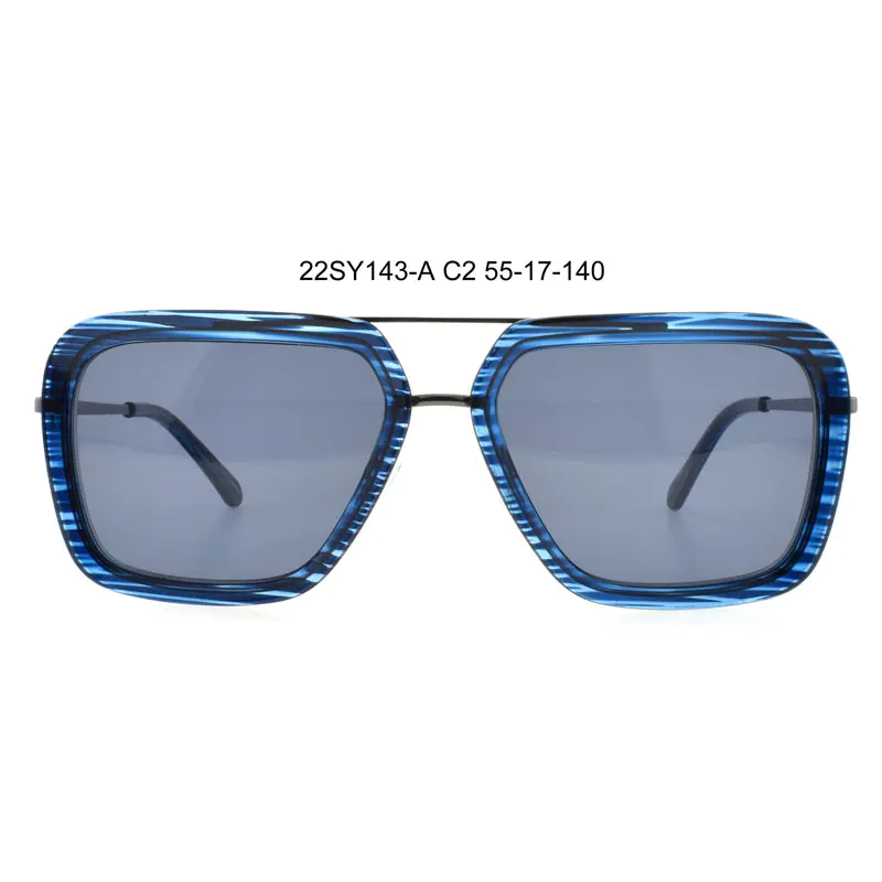 Why Are Metal Acetate Combo Sunglasses the Perfect Fusion of Style and Function?