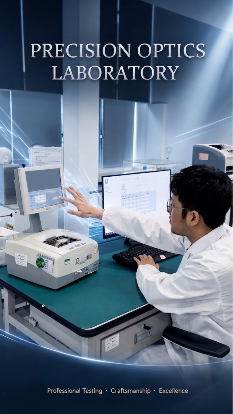 At the heart of our eyewear manufacturing lies our Precision Optics Laboratory.