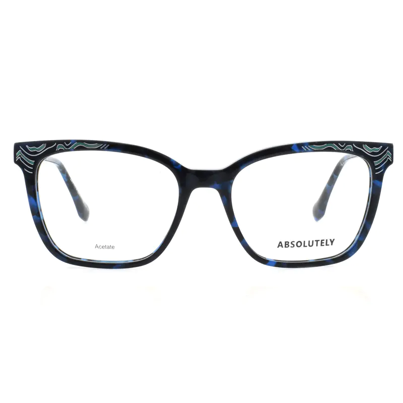 Acetate Frame with Multi-Color UP Sticker