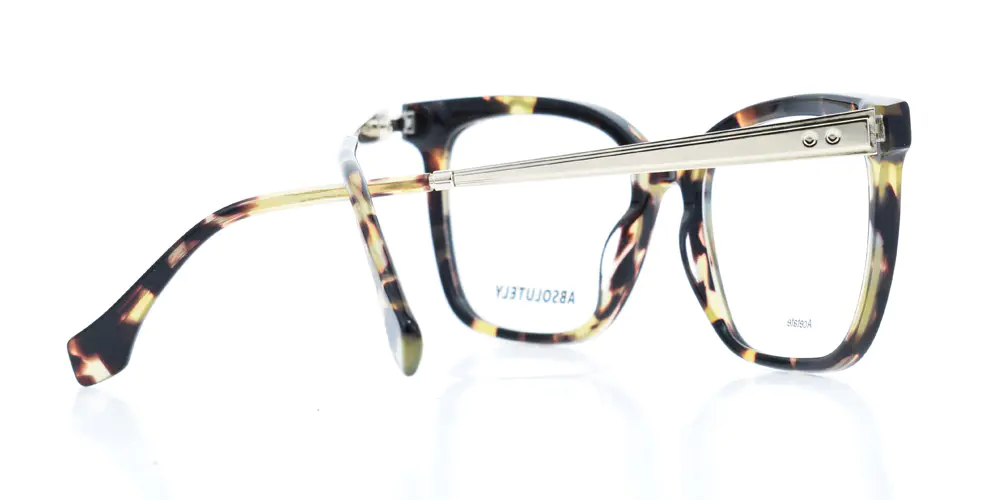 Acetate Frame with Multi-Color UP Sticker