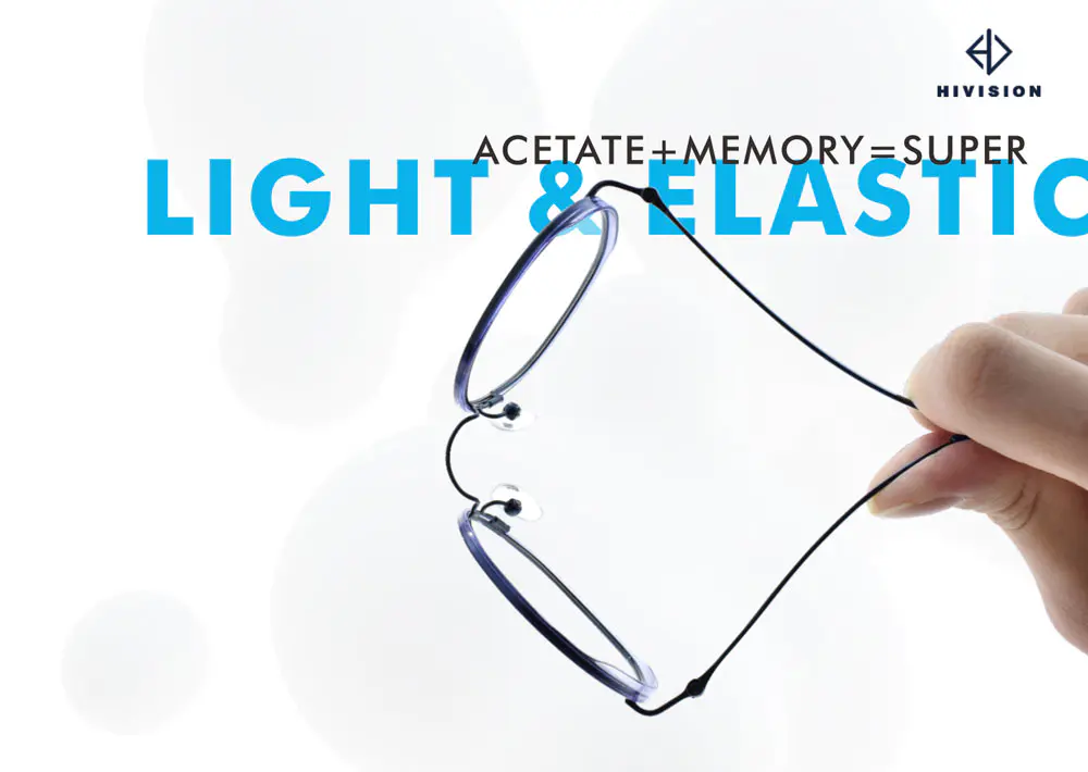 Acetate Combo Memory Metal Frame