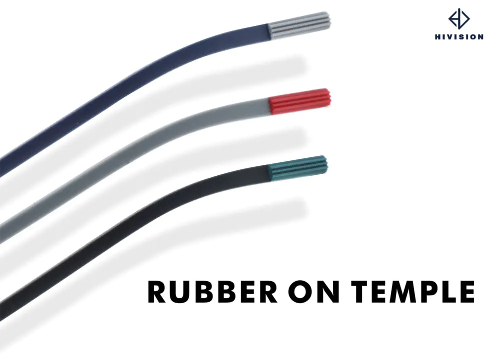 Metal Frame With Two Tone Rubber Tips