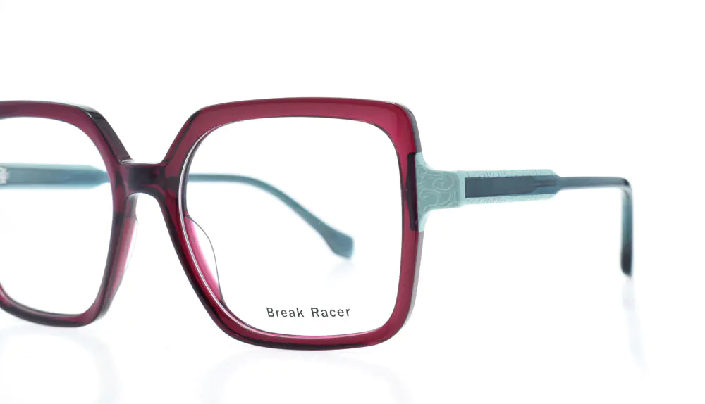 Rectangle Acetate Glasses Frame