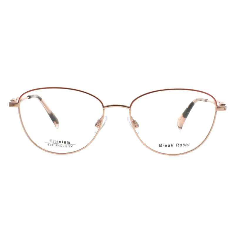 Oval Titanium Eyeglasses