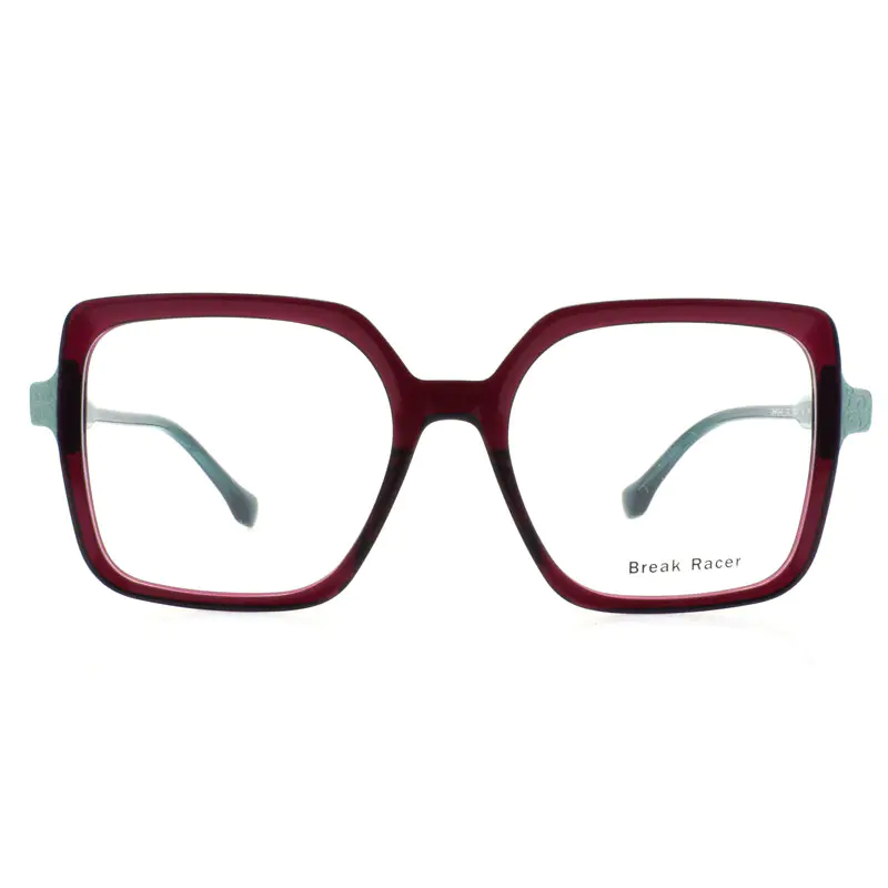 Rectangle Acetate Glasses Frame